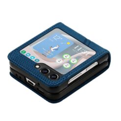 Kryty na mobil | Zadný kryt Lanyard case modrý – Samsung Galaxy Z Flip 7 | Kryty na mobil