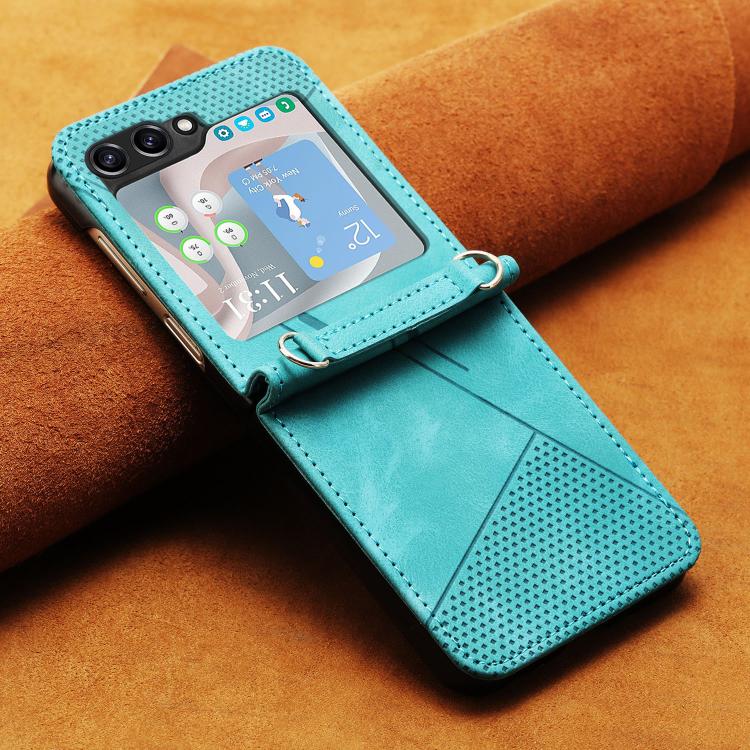 Zadný kryt Lanyard case zelený – Samsung Galaxy Z Flip 7 | Kryty na mobil Kryty na mobil | Zadný kryt Lanyard case zelený – Samsung Galaxy Z Flip 7 | Kryty na mobil
