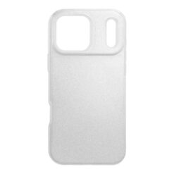 Kryty na mobil | Ligotavý Kryt Forcell Shining strieborný – Apple iPhone 17 Pro / 18 Pro | Kryty na mobil