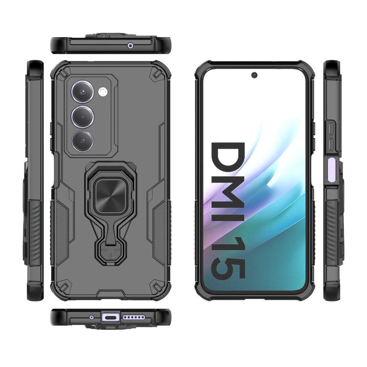 Odolný kryt Ring Armor čierny – Xiaomi Redmi 15 4G/5G | Kryty na mobil Kryty na mobil | Odolný kryt Ring Armor čierny – Xiaomi Redmi 15 4G/5G | Kryty na mobil