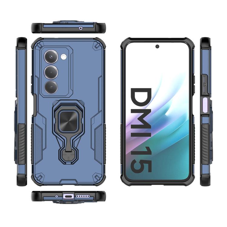 Odolný kryt Ring Armor modrý – Xiaomi Redmi 15 4G/5G | Kryty na mobil Kryty na mobil | Odolný kryt Ring Armor modrý – Xiaomi Redmi 15 4G/5G | Kryty na mobil
