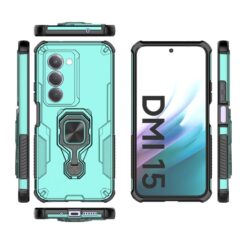 Odolný kryt Ring Armor zelený – Xiaomi Redmi 15 4G/5G | Kryty na mobil Kryty na mobil | Odolný kryt Ring Armor zelený – Xiaomi Redmi 15 4G/5G | Kryty na mobil