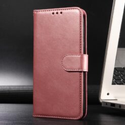 Kryty na mobil | Peňaženkové puzdro Classic Leather case ružové – Xiaomi Redmi 15C | Kryty na mobil