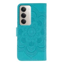 Peňaženkové puzdro Embossing Pattern Mandala modré – Xiaomi Redmi 15 4G/5G | Kryty na mobil Kryty na mobil | Peňaženkové puzdro Embossing Pattern Mandala modré – Xiaomi Redmi 15 4G/5G | Kryty na mobil