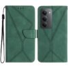 Kryty na mobil | Peňaženkové puzdro Embossing Pattern Stitchy ružové – Xiaomi Redmi 15 4G/5G | Kryty na mobil