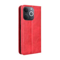 Peňaženkové puzdro Retro Leather červené – Realme Note 70T | Kryty na mobil Kryty na mobil | Peňaženkové puzdro Retro Leather červené – Realme Note 70T | Kryty na mobil