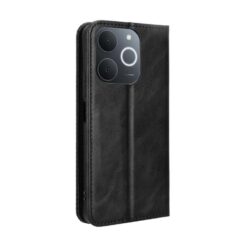 Peňaženkové puzdro Retro Leather čierne – Realme Note 70T | Kryty na mobil Kryty na mobil | Peňaženkové puzdro Retro Leather čierne – Realme Note 70T | Kryty na mobil