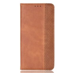 Kryty na mobil | Peňaženkové puzdro Retro Leather hnedé – Realme Note 70T | Kryty na mobil