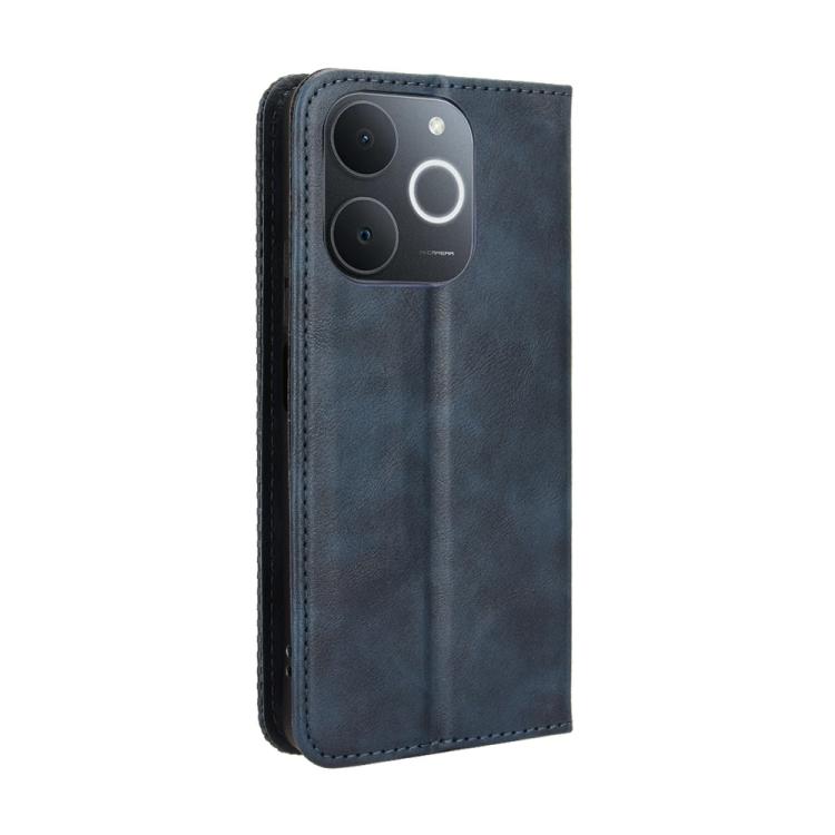 Peňaženkové puzdro Retro Leather modré – Realme Note 70T | Kryty na mobil Kryty na mobil | Peňaženkové puzdro Retro Leather modré – Realme Note 70T | Kryty na mobil