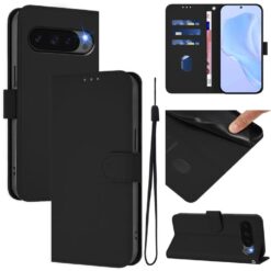 Kryty na mobil | Peňaženkové puzdro Solid čierne – Google Pixel 10 Pro XL | Kryty na mobil