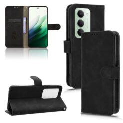 Kryty na mobil | Peňaženkové puzdro Solid čierne – Xiaomi Redmi 15 4G/5G | Kryty na mobil
