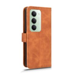 Kryty na mobil | Peňaženkové puzdro Solid hnedé – Xiaomi Redmi 15 4G/5G | Kryty na mobil