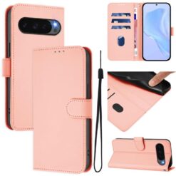 Kryty na mobil | Peňaženkové puzdro Solid ružové – Google Pixel 10 / 10 Pro | Kryty na mobil