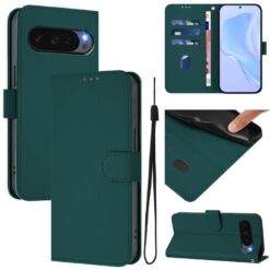 Kryty na mobil | Peňaženkové puzdro Solid zelené – Google Pixel 10 Pro XL | Kryty na mobil