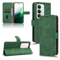 Peňaženkové puzdro Solid zelené – Xiaomi Redmi 15 4G/5G | Kryty na mobil Kryty na mobil | Peňaženkové puzdro Solid zelené – Xiaomi Redmi 15 4G/5G | Kryty na mobil