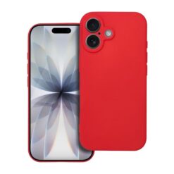 Kryty na mobil | Silikónový kryt Soft case červený – Apple iPhone 17 | Kryty na mobil