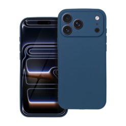 Kryty na mobil | Silikónový kryt Soft case modrý – Apple iPhone 17 Pro | Kryty na mobil