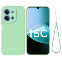 Zadný kryt Candy Case zelený – Xiaomi Redmi 15C