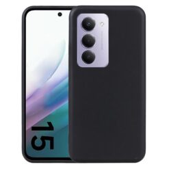 Kryty na mobil | Zadný kryt Soft Matt čierny – Xiaomi Redmi 15 4G/5G | Kryty na mobil
