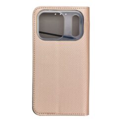 Kryty na mobil | Knižkové puzdro Smart Case Book zlaté – Apple iPhone 17 Pro Max / 18 Pro Max | Kryty na mobil
