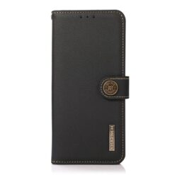 Kryty na mobil | Kožené puzdro Khazneh Business case čierne – Xiaomi 15T | Kryty na mobil
