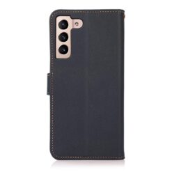 Kryty na mobil | Kožené puzdro Khazneh Business case modré – Samsung Galaxy S25 FE | Kryty na mobil