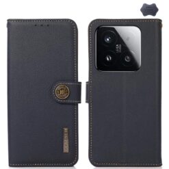 Kryty na mobil | Kožené puzdro Khazneh Business case modré – Xiaomi 15T | Kryty na mobil
