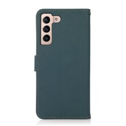 Kryty na mobil | Kožené puzdro Khazneh Business case zelené – Samsung Galaxy S25 FE | Kryty na mobil