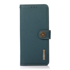 Kryty na mobil | Kožené puzdro Khazneh Business case zelené – Xiaomi 15T | Kryty na mobil