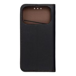 Kryty na mobil | Kožené puzdro Smart Pro čierne – Apple iPhone 17 Pro | Kryty na mobil
