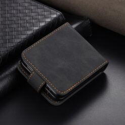 Kryty na mobil | Peňaženkové puzdro AZNS Dream čierne – Samsung Galaxy Z Flip 7 | Kryty na mobil