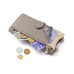 Kryty na mobil | Peňaženkové puzdro Chain Wallet Case sivé – Samsung Galaxy A17 5G | Kryty na mobil