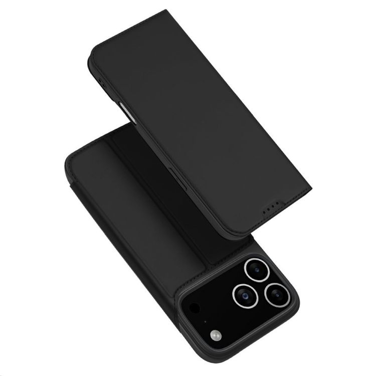 Peňaženkové puzdro Dux Ducis Skin Pro čierne – Apple iPhone 17 Pro / 18 Pro | Kryty na mobil Kryty na mobil | Peňaženkové puzdro Dux Ducis Skin Pro čierne – Apple iPhone 17 Pro / 18 Pro | Kryty na mobil