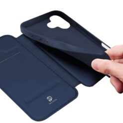 Peňaženkové puzdro Dux Ducis Skin Pro modré – Apple iPhone 17 | Kryty na mobil Kryty na mobil | Peňaženkové puzdro Dux Ducis Skin Pro modré – Apple iPhone 17 | Kryty na mobil
