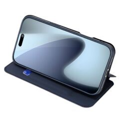 Peňaženkové puzdro Dux Ducis Skin Pro modré – Apple iPhone 17 Pro / 18 Pro | Kryty na mobil Kryty na mobil | Peňaženkové puzdro Dux Ducis Skin Pro modré – Apple iPhone 17 Pro / 18 Pro | Kryty na mobil