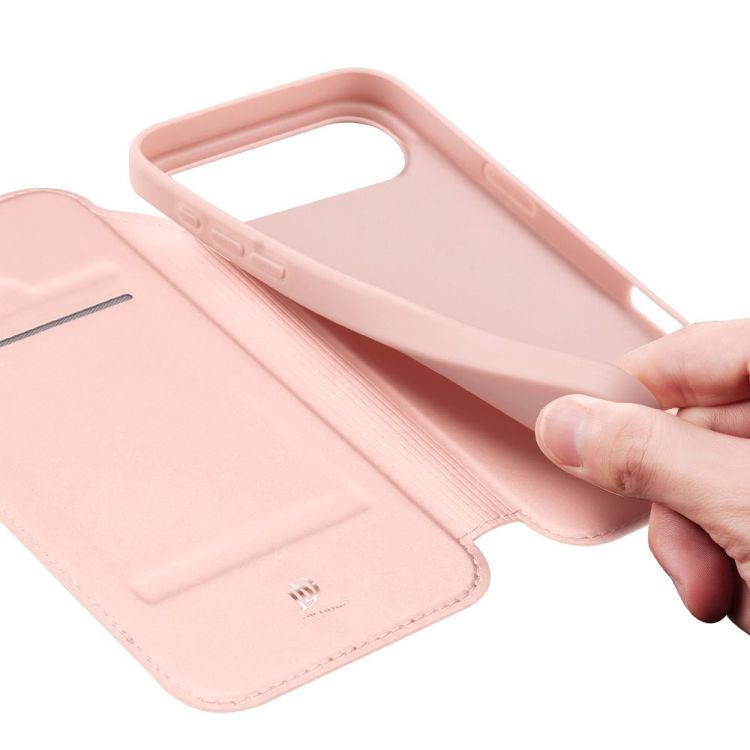 Peňaženkové puzdro Dux Ducis Skin Pro ružové – Apple iPhone Air | Kryty na mobil Kryty na mobil | Peňaženkové puzdro Dux Ducis Skin Pro ružové – Apple iPhone Air | Kryty na mobil