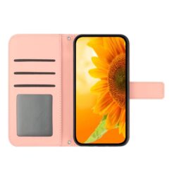 Peňaženkové puzdro Embossing Pattern Kvet bledoružové – T Phone 3 | Kryty na mobil Kryty na mobil | Peňaženkové puzdro Embossing Pattern Kvet bledoružové – T Phone 3 | Kryty na mobil