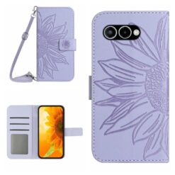 Peňaženkové puzdro Embossing Pattern Kvet fialové – T Phone 3 | Kryty na mobil Kryty na mobil | Peňaženkové puzdro Embossing Pattern Kvet fialové – T Phone 3 | Kryty na mobil