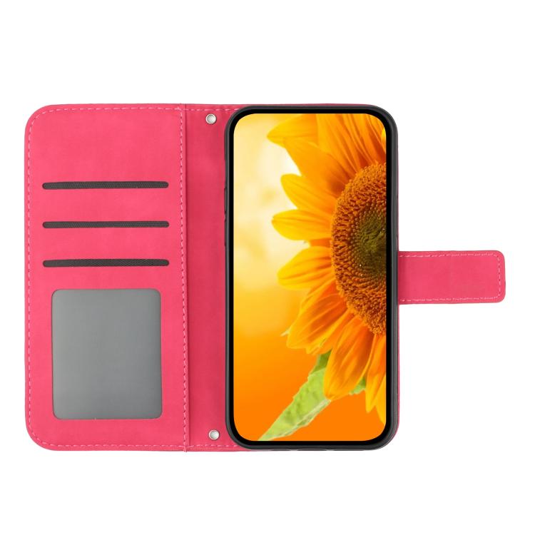 Peňaženkové puzdro Embossing Pattern Kvet tmavoružové – T Phone 3 | Kryty na mobil Kryty na mobil | Peňaženkové puzdro Embossing Pattern Kvet tmavoružové – T Phone 3 | Kryty na mobil