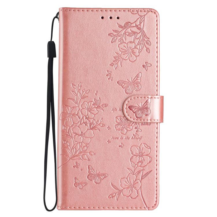 Peňaženkové puzdro Embossing Pattern Motýľ ružové – Samsung Galaxy S25 FE | Kryty na mobil Kryty na mobil | Peňaženkové puzdro Embossing Pattern Motýľ ružové – Samsung Galaxy S25 FE | Kryty na mobil