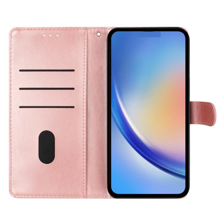 Peňaženkové puzdro Embossing Pattern Motýľ ružové – Samsung Galaxy S25 FE | Kryty na mobil Kryty na mobil | Peňaženkové puzdro Embossing Pattern Motýľ ružové – Samsung Galaxy S25 FE | Kryty na mobil