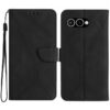 Kryty na mobil | Peňaženkové puzdro Embossing Pattern Stitchy case zelené – T Phone 3 | Kryty na mobil