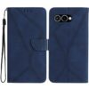 Peňaženkové puzdro Embossing Pattern Stitchy case čierne – T Phone 3 | Kryty na mobil Kryty na mobil | Peňaženkové puzdro Embossing Pattern Stitchy case čierne – T Phone 3 | Kryty na mobil