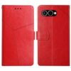 Kryty na mobil | Peňaženkové puzdro Geometric Pattern case čierne – T Phone 3 | Kryty na mobil