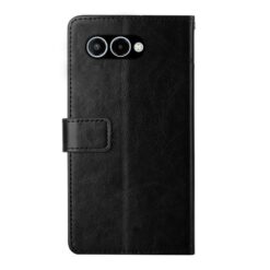 Kryty na mobil | Peňaženkové puzdro Geometric Pattern case čierne – T Phone 3 | Kryty na mobil