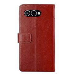 Peňaženkové puzdro Geometric Pattern case hnedé – T Phone 3 | Kryty na mobil Kryty na mobil | Peňaženkové puzdro Geometric Pattern case hnedé – T Phone 3 | Kryty na mobil