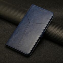 Peňaženkové puzdro Geometric Pattern case modré – T Phone 3 | Kryty na mobil Kryty na mobil | Peňaženkové puzdro Geometric Pattern case modré – T Phone 3 | Kryty na mobil