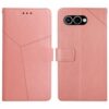 Peňaženkové puzdro Geometric Pattern case hnedé – T Phone 3 | Kryty na mobil Kryty na mobil | Peňaženkové puzdro Geometric Pattern case hnedé – T Phone 3 | Kryty na mobil