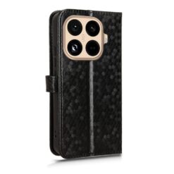 Peňaženkové puzdro Honeycomb Dot Texture Case čierne – Xiaomi 15T Pro | Kryty na mobil Kryty na mobil | Peňaženkové puzdro Honeycomb Dot Texture Case čierne – Xiaomi 15T Pro | Kryty na mobil