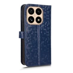 Kryty na mobil | Peňaženkové puzdro Honeycomb Dot Texture Case modré – Xiaomi 15T | Kryty na mobil